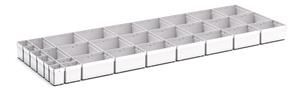 31 Compartment Box Kit 100+mm High x 1300W x525D drawer Bott Cabinets 1.3m Wide x 520mm Deep 58/43020781 Cubio Plastic Box Kit EKK 135100 31 Comp.jpg